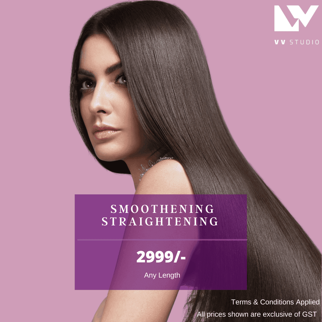 The Best Hair Straightening Smoothening Offer INR 2999